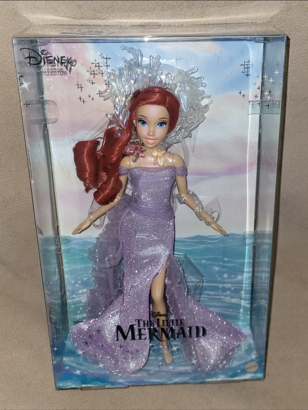 Mattel Disney Collector Ariel The Little Mermaid 2024 35th Anniversary Doll. New